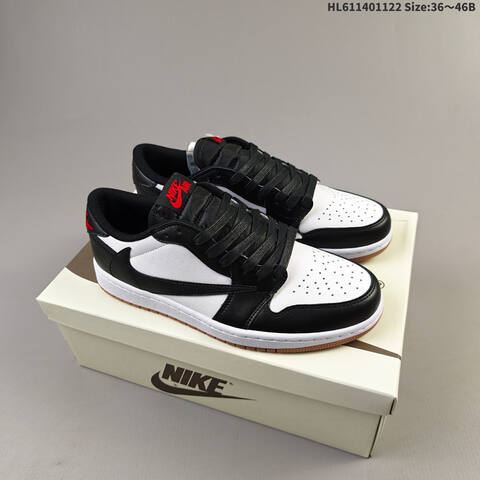 Travis Scott x Air Jordan 1 Low AIR JORDAN 3D Lifestyle (BS-67737)