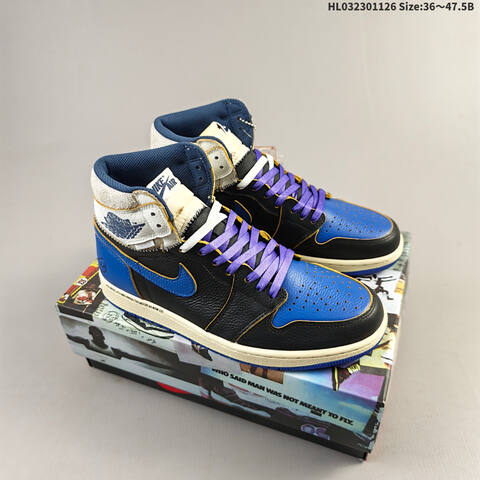 Union x Air Jordan 1 Retro High PK NRG AIR JORDAN 11 24 Union Jordan AJ1 Lifestyle (BS-67677)