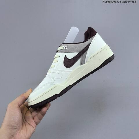 Nike Full Force Lo Sail Dark Brown Grey Cream EU 36-45 Skate Shoe - Unisex (BS-61648)