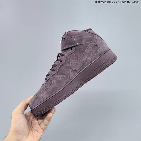Nike Air Force 1 Mid 07 Supreme DV07 Lifestyle (BS-62389)