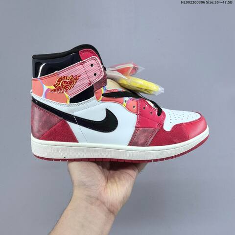 Air Jordan 1 Retro High OG Spider Verse 2 0 AIR JORDAN 1 Aj1 Lifestyle (BS-66615)