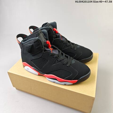 Air Jordan 6 Retro OG Reverse Infrared Replica 3M AIR JORDAN 6 Aj6 Lifestyle (BS-67841)