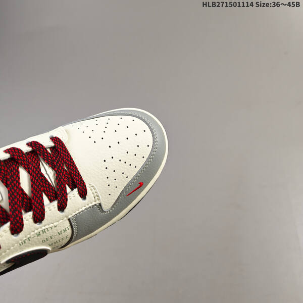 Nike SB Dunk Low Retro DIY off white black red grey EU 36-45 skate shoe
