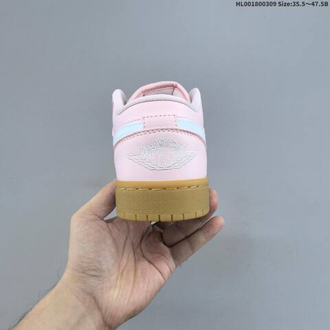 Air Jordan 1 Low Pink Gum AIR JORDAN 1 Aj1 Lifestyle (BS-66586)