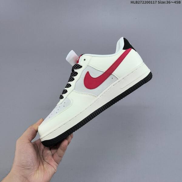 Nike Air Force 1 07 LV8 off white grey burgundy gum EU 36-45 sneaker