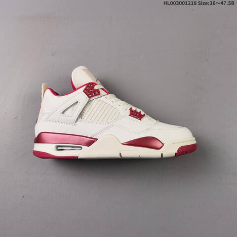 Air Jordan 4 Retro Sierra Red WMNS AIR JORDAN 4 Aj4 Lifestyle (BS-67386)