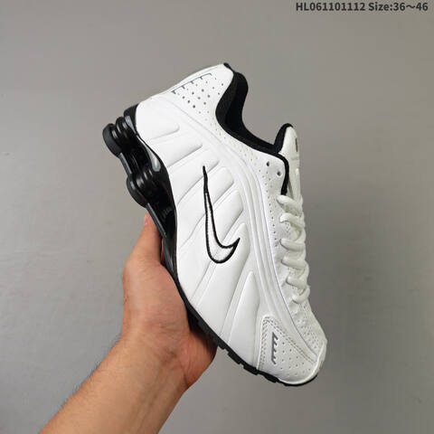 Nike Shox R4 BV1111-100 White Black EU 36-46 Sneaker - Unisex (BS-63830)