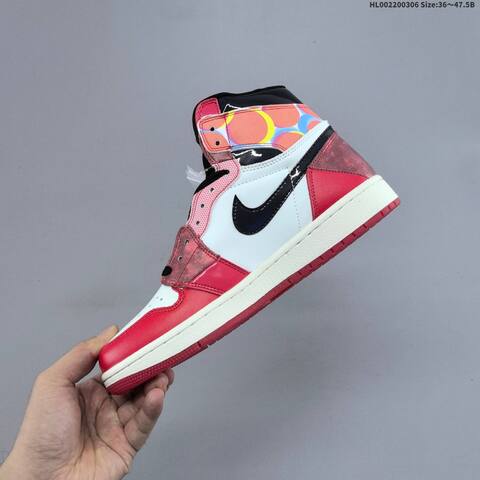 Air Jordan 1 Retro High OG Spider Verse 2 0 AIR JORDAN 1 Aj1 Lifestyle (BS-66615)