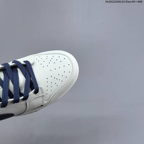 Nike Dunk Low Light Off White Navy Blue EU 40 46 Skate Shoe EU 40-46 - Men's (BS-62086)