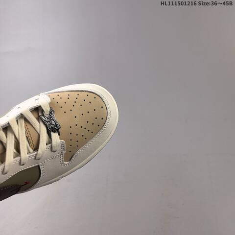 Nike SB Dunk Low IQ1118-220 CNY Pegasus Pack White Beige Olive Dark Brown EU 36-45 Skate Shoe - Unisex (BS-62632)