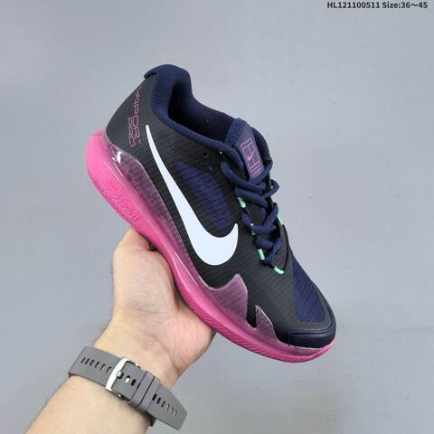 Nike Zoom Vapor Pro HC Navy Black Pink White Mint Green EU 36-45 Tennis Shoe - Unisex (BS-60409)