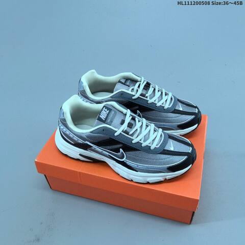Nike Initiator White Grey Black EU 36-45 Running Shoe - Unisex (BS-60455)