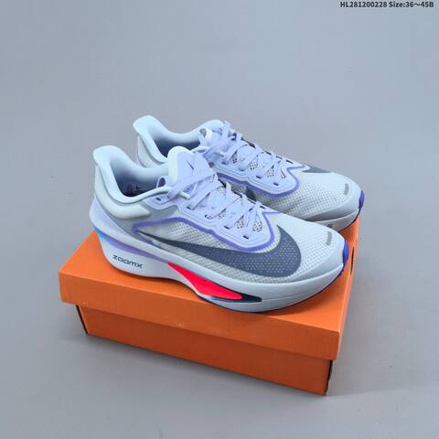Nike Zoom Fly 6 PRM White Black Pink Purple EU 36-45 Running Shoe - Unisex (BS-61492)