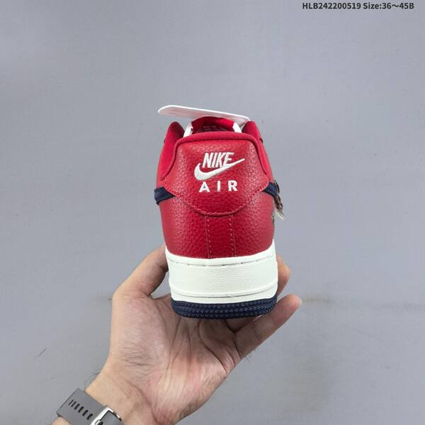 Nike Air Force 1 07 LV8 DW8806-016 red white navy blue EU 36-45 skate shoe