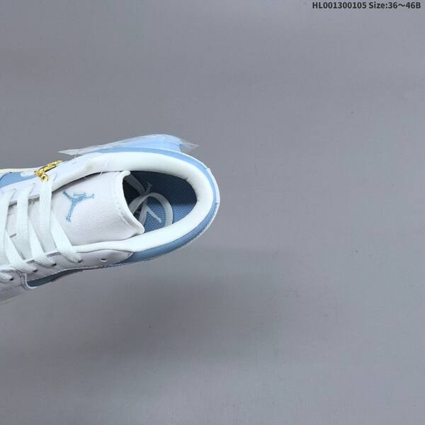 Jordan Air Jordan 1 Low Worn Blue White Light Blue 36 46B basketball lifestyle
