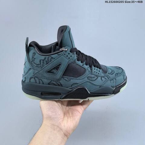 AIR JORDAN 4 Air Jordan Black Replica Lifestyle (BS-66696)