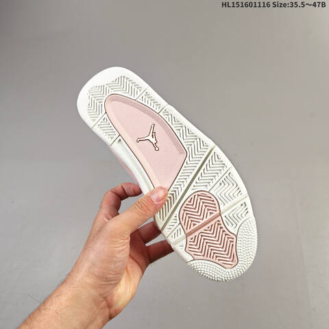 Air Jordan 4 RM Pink Oxford AIR JORDAN 4 Aj4 Lifestyle (BS-67803)