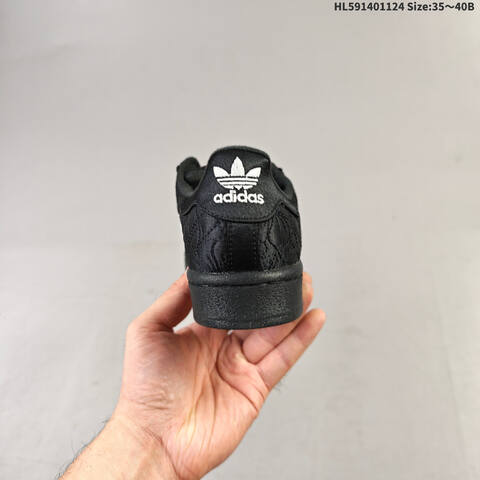 Adidas Caroline Hu x Adidas Originals Superstar W Black White EU 35-40 Skate Shoe - Unisex (BS-65468)