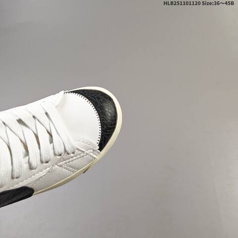 Nike Blazer Low 77 Jumbo White Black Sail EU 36-45 Skate Shoe - Unisex (BS-63382)