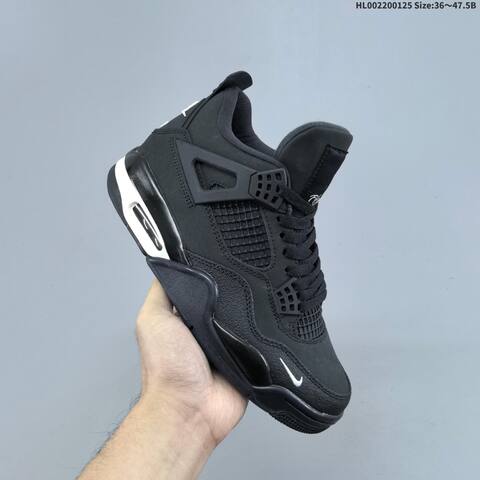 Nigel Sylvester x Air Jordan 4 OG Brick By Brick BIKE AIR JORDAN 4 Aj4 Lifestyle (BS-66838)