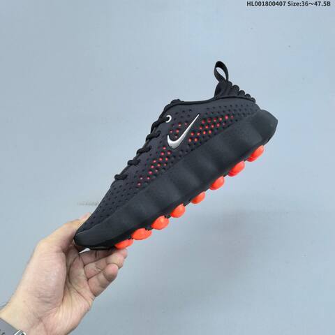 Nike Mind 002 Light Grey Silver Bright Orange EU 36-47 5 Running Shoe - Unisex (BS-60907)