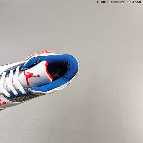 Air Jordan 3 Retro True Blue AIR JORDAN 3 Aj3 Lifestyle (BS-67759)