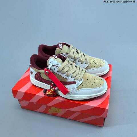 Nike Air Jordan 1 x Travis Scott AIR JORDAN DIY Lifestyle (BS-66451)