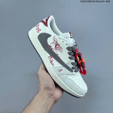 Nike Air Jordan 1 x Travis Scott AIR JORDAN DIY Lifestyle (BS-66542)