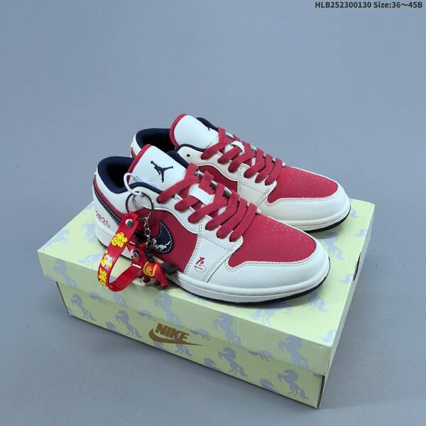 Jordan Air Jordan 1 Low sail red obsidian white EU 36-45 sneaker