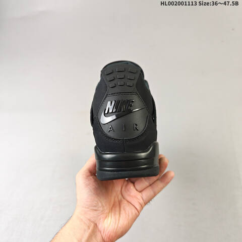 Air Jordan 4 Retro Black Cat Replica AIR JORDAN 4 Aj4 Lifestyle (BS-67824)