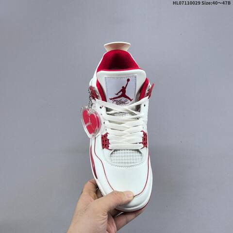 Air Jordan 4 Retro Sierra Red WMNS AIR JORDAN 4 Aj4 Lifestyle (BS-66764)