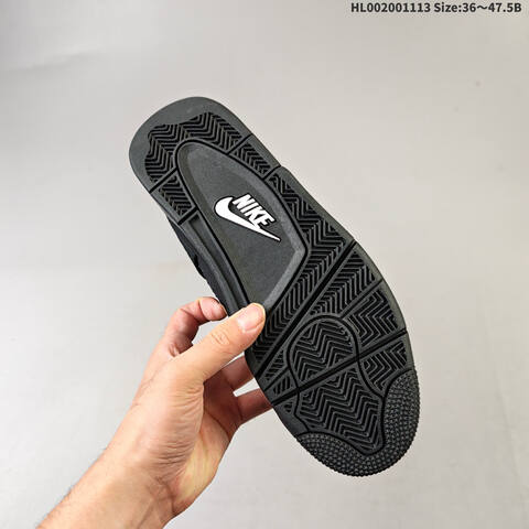 Air Jordan 4 Retro Black Cat Replica AIR JORDAN 4 Aj4 Lifestyle (BS-67824)
