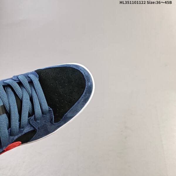 Nike SB Dunk Low navy black red white olive EU 36-45 skate shoe