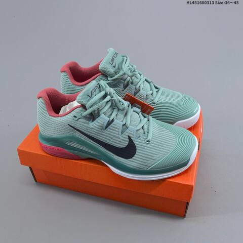 Nike Air Zoom Vapor 12 White Black Teal EU 36-45 Tennis Shoe - Unisex (BS-61342)