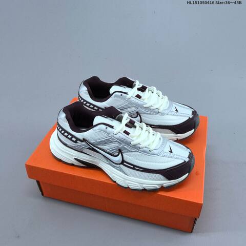 Nike Initiator White Silver Burgundy Black EU 36-45 Running Shoe - Unisex (BS-60692)
