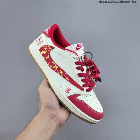 Nike Air Jordan 1 x Travis Scott AIR JORDAN DIY Lifestyle (BS-66738)