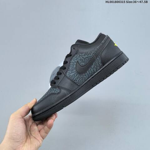 Air Jordan 1 Low Elephant SE AIR JORDAN 1 Aj1 Lifestyle (BS-66530)