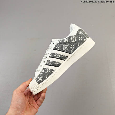 Adidas Superstar DIY Dark Grey Off White Black EU 36-45 Skate Shoe - Unisex (BS-65518)