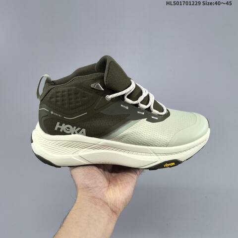 HOKA Transport Hike GTX Black Gum EU 40-45 Trail Shoe Trail Running Sneakers - Men's (BS-69416)
