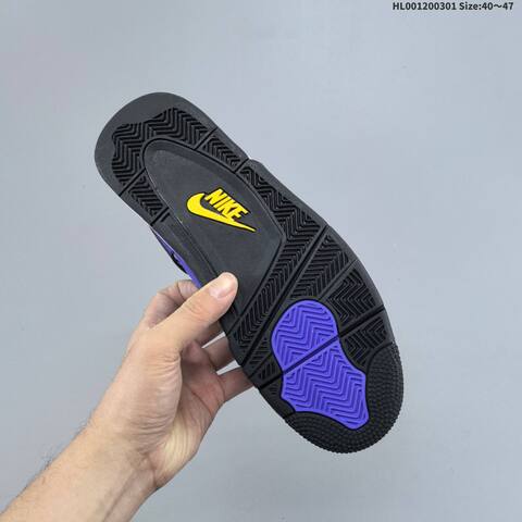 Air Jordan 4 Retro OG Imperial Purple Replica AIR JORDAN 4 Aj4 Lifestyle (BS-66643)