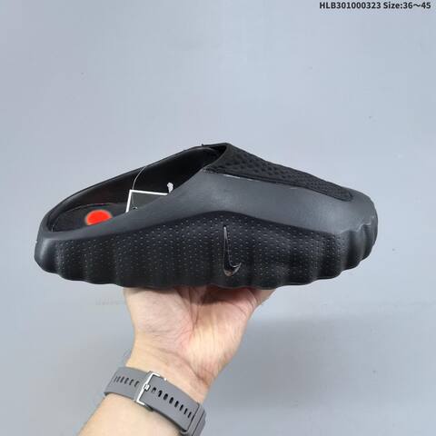 Nike Mind 001 Recovery Slide Off White Black Silver Orange EU 36-45 Slides - Unisex (BS-61178)