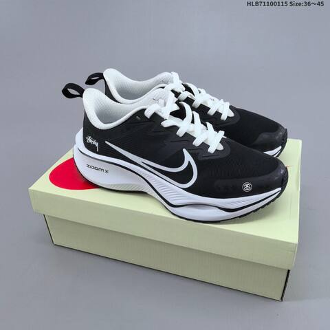 Nike Pegasus ZoomX Plus CK4318-018 Black White Red EU 36-45 Running Shoe - Unisex (BS-61977)