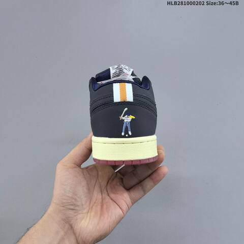Air Jordan 1 Low AIR JORDAN 1 Aj1 1 Eastside G Lifestyle (BS-66716)