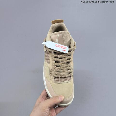 Air Jordan 4 Retro Cozy Girl AIR JORDAN 4 Aj4 Lifestyle (BS-66555)