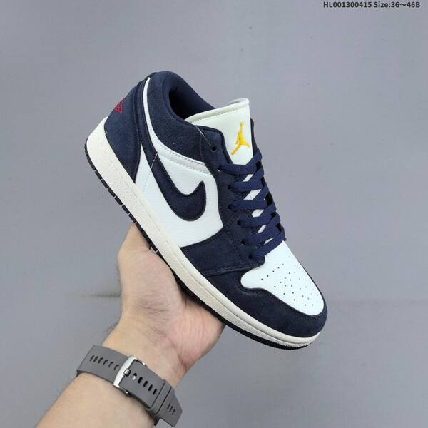 Jordan Air Jordan 1 Low Obsidian/White EU 36-46 basketball