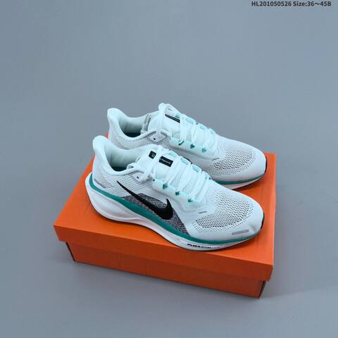Nike Air Zoom Pegasus 41 Black White Neon Pink EU 36-45 Running Shoe - Unisex (BS-60120)