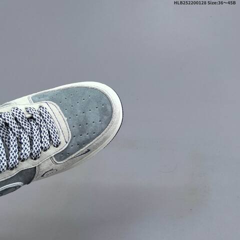 Nike Air Force 1 07 LV8 Light Grey Grey Blue White EU 36-45 Sneaker - Unisex (BS-61702)