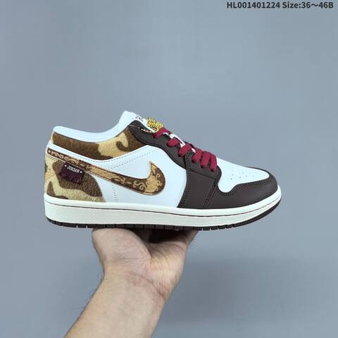 Air Jordan 1 Low Year Of The Horse CNY AIR JORDAN 1 Aj1 Lifestyle (BS-67292)
