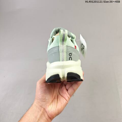 On Running Cloudrock Low Waterproof Mint Green Cream Black EU 36-45 Trail Shoe Trail Running Sneakers - Unisex (BS-69793)
