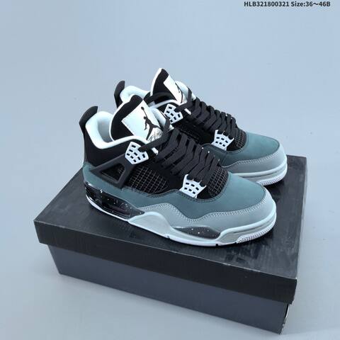 Air Jordan 4 Retro OG Cement AIR JORDAN 4 Aj4 Lifestyle (BS-66483)